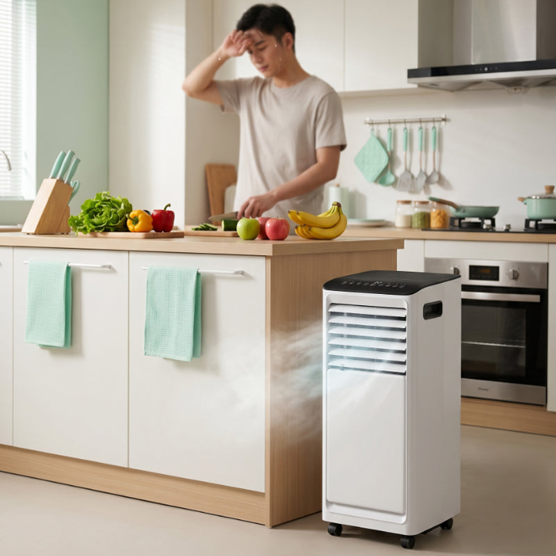 9000BTU air Conditioner for Home Bedroom Household Remote Control APP cooling and heating Portable AC air Conditioner