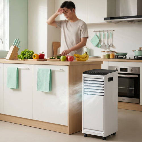 9000BTU air Conditioner for Home Bedroom Household Remote Control APP cooling and heating Portable AC air Conditioner