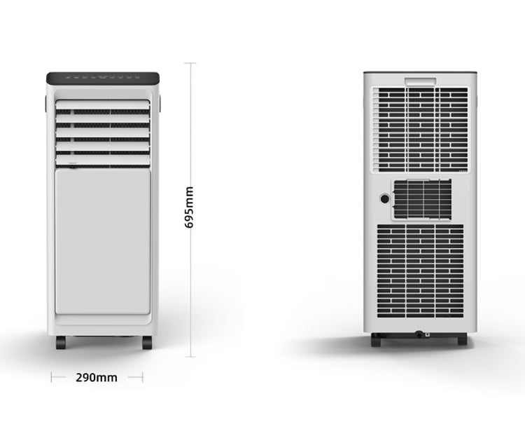 9000BTU air Conditioner for Home Bedroom Household Remote Control APP cooling and heating Portable AC air Conditioner