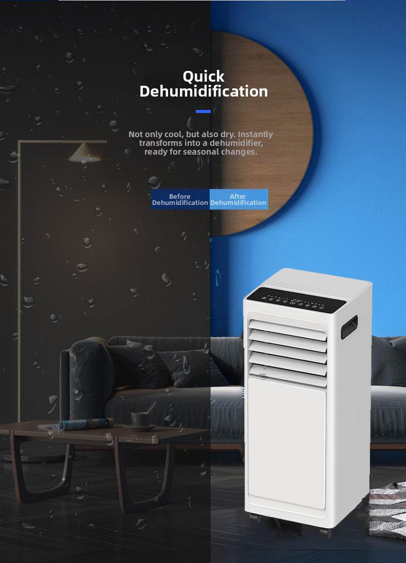 3000 BTU R290 Energy-Saving Electric Portable air Conditioners Mobile AC Home Office Air Conditioner Remote Control